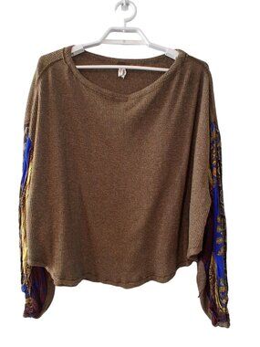 We the Free Free People Blossom oversized top womens M thermal
